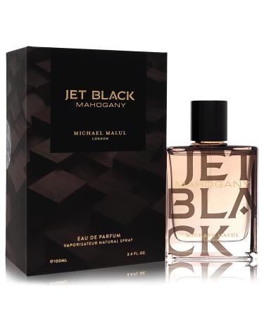 Jet Black Mahogany by Michael Malul Eau De Parfum Spray 3.4 oz for Men