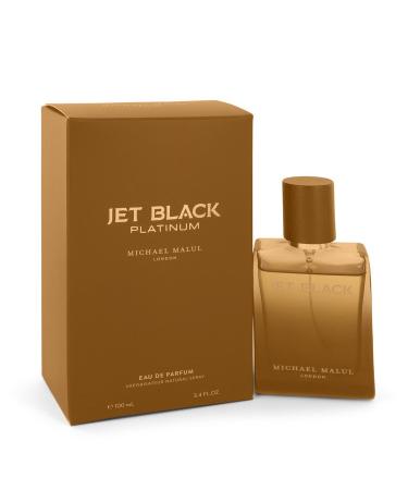 Jet Black Platinum by Michael Malul Eau De Parfum Spray 3.4 oz for Men