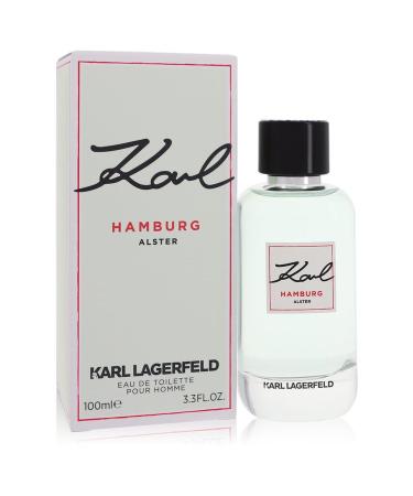 Karl Hamburg Alster by Karl Lagerfeld Eau De Toilette Spray 3.3 oz for Men