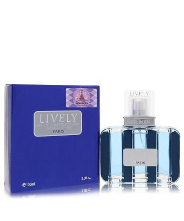 Lively by Parfums Lively Eau De Toilette Spray 3.4 oz for Men