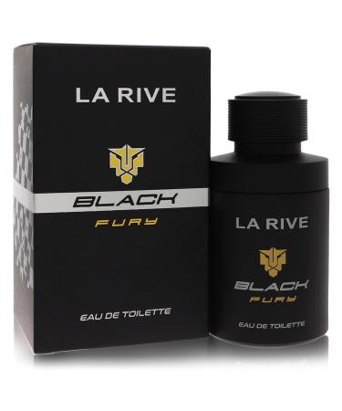 La Rive Black Fury by La Rive Eau De Toilette Spray 2.5 oz for Men