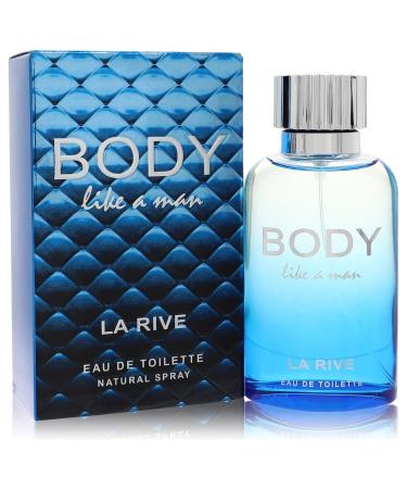 La Rive Body Like A Man by La Rive Eau De Toilette Spray 3 oz for Men
