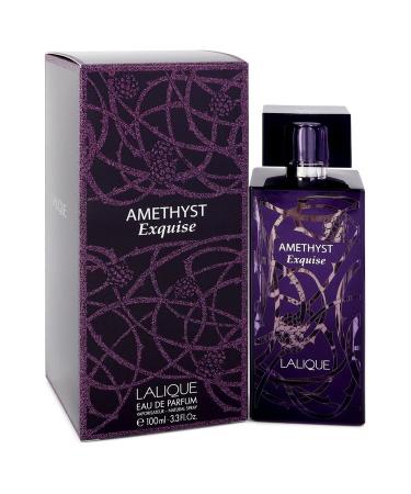 Lalique Amethyst Exquise by Lalique Eau De Parfum Spray 3.3 oz for Women