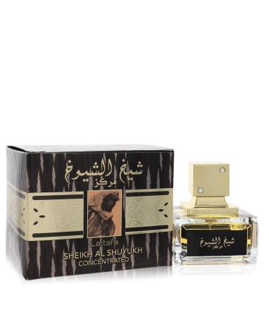 Lattafa Sheikh Al Shuyukh by Lattafa Eau De Parfum Spray Concentrated (Unisex) 3.4 oz for Men