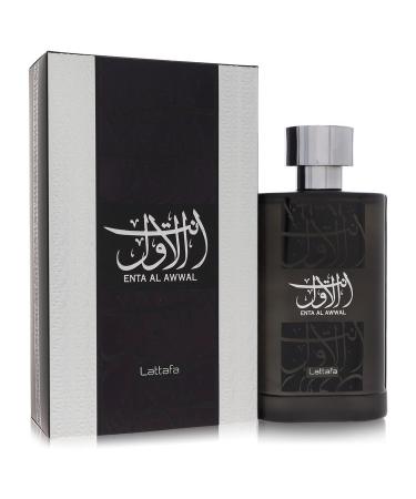 Lattafa Enta Al Awwal by Lattafa Eau De Parfum Spray (Unisex) 3.4 oz for Men