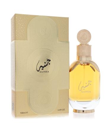 Lattafa Guinea by Lattafa Eau De Parfum Spray (Unisex) 3.4 oz for Men