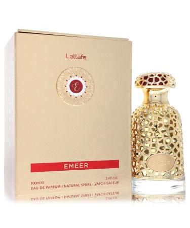 Lattafa Emeer by Lattafa Eau De Parfum Spray (Unisex) 3.4 oz for Men