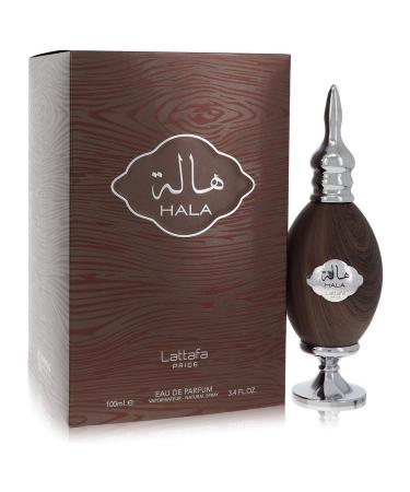 Lattafa Pride Hala Silver by Lattafa Eau De Parfum Spray 3.4 oz for Men