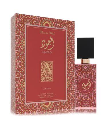 Lattafa Ajwad Pink to Pink by Lattafa Eau De Parfum Spray (Unisex) 2 oz for Women