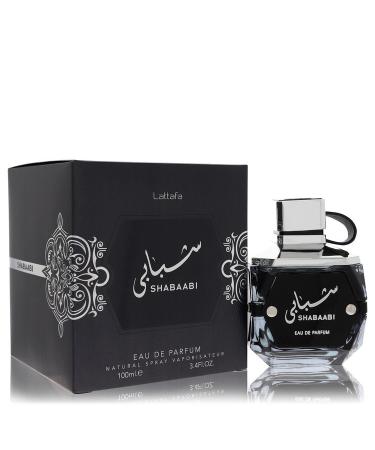 Lattafa Shabaabi by Lattafa Eau De Parfum Spray (Unisex) 3.4 oz for Men
