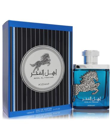 Lattafa Asdaaf Ahal Al Fakhar by Lattafa Eau De Parfum Spray (Unisex) 3.4 oz for Men