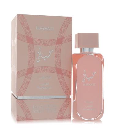 Lattafa Hayaati Florence by Lattafa Eau De Parfum Spray (Unisex) 3.4 oz for Men