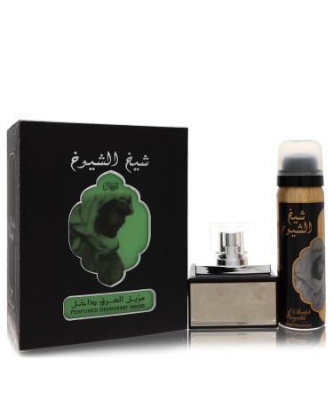 Lattfa Sheikh Al Shuyukh by Lattafa Eau De Parfum Spray With 1.7 oz Deodorant Spray 1.7 oz for Men