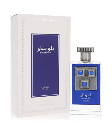 Lattafa Pride Blue Sapphire by Lattafa Eau De Parfum Spray (Unisex) 3.4 oz for Men
