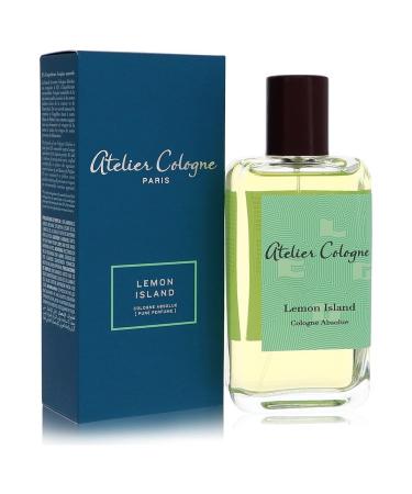 Lemon Island by Atelier Cologne Pure Perfume Spray (Unisex) 3.3 oz for Men