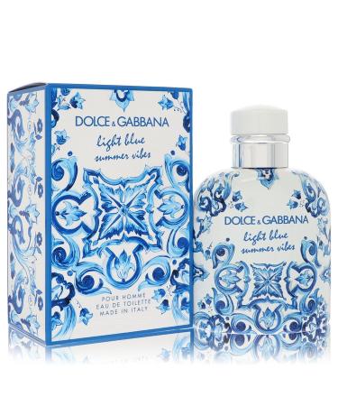 Light Blue Summer Vibes by Dolce & Gabbana Eau De Toilette Spray 4.2 oz for Men