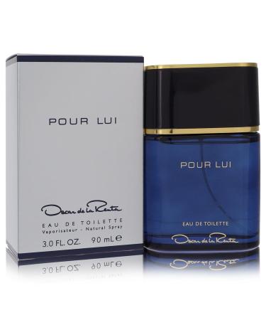 Oscar Pour Lui by Oscar de la Renta Eau De Toilette Spray 3 oz for Men