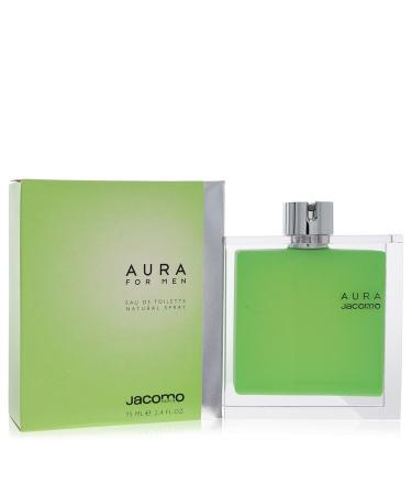Aura by Jacomo Eau De Toilette Spray 2.4 oz for Men