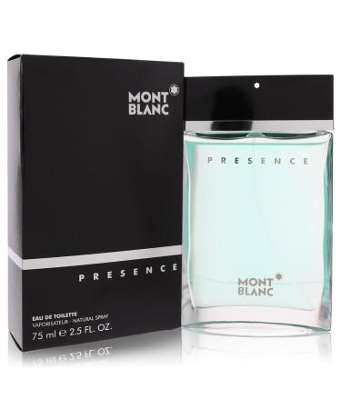Presence by Mont Blanc Eau De Toilette Spray 2.5 oz for Men