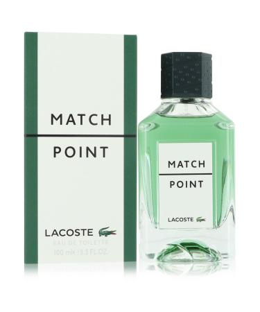 Match Point by Lacoste Eau De Toilette Spray 3.4 oz for Men