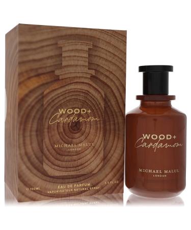 Michael Malul Wood + Cardamom by Michael Malul Eau De Parfum Spray 3.4 oz for Men