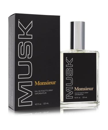 Monsieur Musk by Dana Eau De Toilette Spray 4 oz for Men