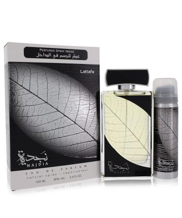 Najdia by Lattafa Eau De Parfum Spray Plus 1.7 oz Deodorant 3.4 oz for Women