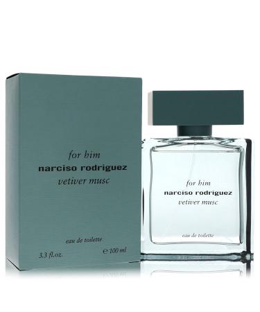 Narciso Rodriguez Vetiver Musc by Narciso Rodriguez Eau De Toilette Spray 3.3 oz for Men