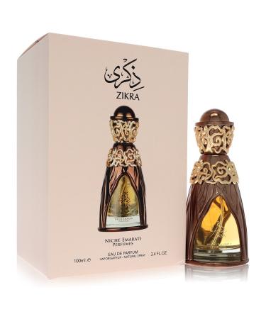 Niche Emarati Zikra by Lattafa Eau De Parfum Spray (Unisex) 3.4 oz for Women