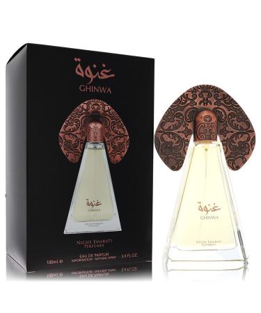 Niche Emarati Ghinwa by Lattafa Eau De Parfum Spray (Unisex) 3.4 oz for Women