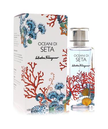 Oceani Di Seta by Salvatore Ferragamo Eau De Parfum Spray (Unisex) 3.4 oz for Women