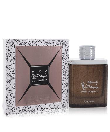 Oud Najdia by Lattafa Eau De Parfum Spray (Unisex) 3.4 oz for Women