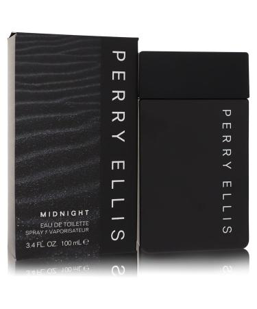 Perry Ellis Midnight by Perry Ellis Eau De Toilette Spray 3.4 oz for Men