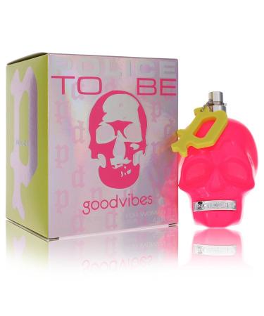 Police To Be Good Vibes by Police Colognes Eau De Parfum Spray 4.2 oz for Women