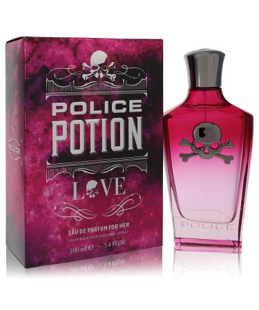Police Potion Love by Police Colognes Eau De Parfum Spray 3.4 oz for Women
