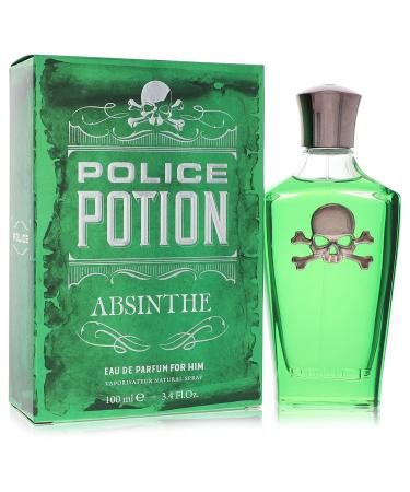 Police Potion Absinthe by Police Colognes Eau De Parfum Spray 3.4 oz for Men