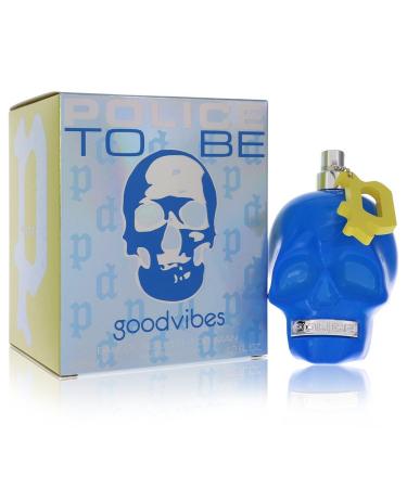 Police To Be Good Vibes by Police Colognes Eau De Toilette Spray 4.2 oz for Men