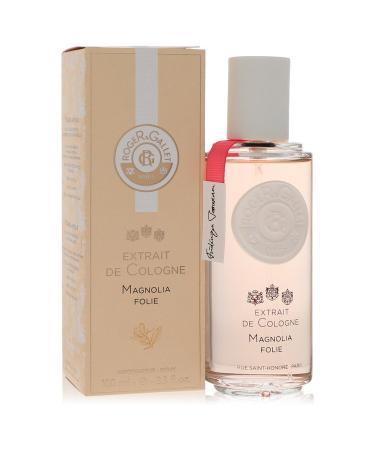 Roger & Gallet Magnolia Folie by Roger & Gallet Extrait De Cologne Spray (Unisex) 3.3 oz for Women