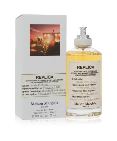 Replica Music Festival by Maison Margiela Eau De Toilette Spray (Unisex) 3.4 oz for Women