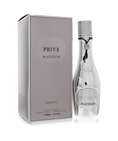 Riiffs Prive Platinum by Riiffs Eau De Parfum Spray 3.4 oz for Men