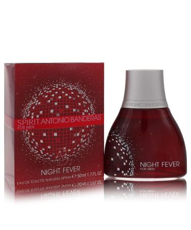 Spirit Night Fever by Antonio Banderas Eau De Toilette Spray 1.7 oz for Men