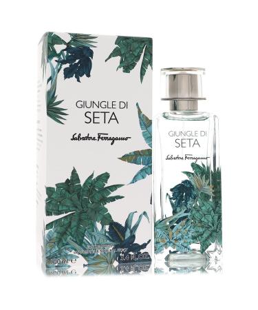 Giungle De Seta by Salvatore Ferragamo Eau De Parfum Spray (Unisex) 3.4 oz for Women