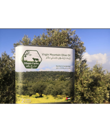 Dibeen Farms extra virgin olive oil 2 liters - cold pressed - Buy Online on GoSupps.com