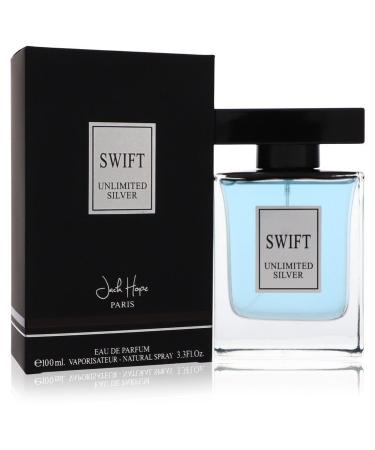 Swift Unlimited Silver by Jack Hope Eau De Parfum Spray 3.3 oz for Men