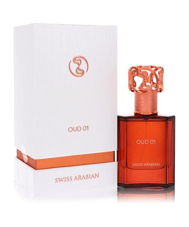 Swiss Arabian Oud 01 by Swiss Arabian Eau De Parfum Spray (Unisex) 1.7 oz for Men