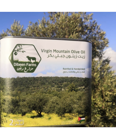 Dibeen Farms extra virgin olive oil 2 liters - cold pressed - Buy Online on GoSupps.com