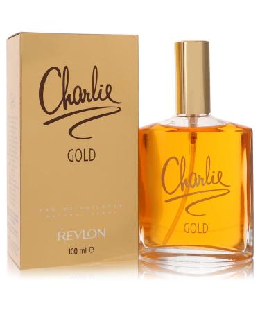 Charlie Gold by Revlon Eau De Toilette Spray 3.3 oz for Women