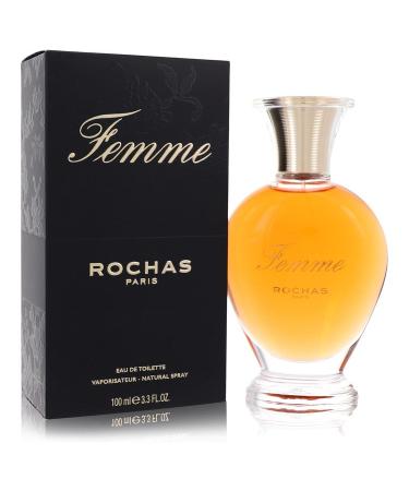 Femme Rochas by Rochas Eau De Toilette Spray 3.4 oz for Women