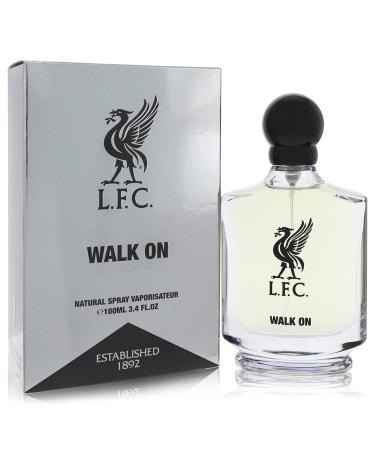 Walk On by Liverpool Football Club Eau De Parfum Spray 3.4 oz for Men
