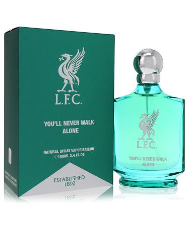 You'll Never Walk Alone by Liverpool Football Club Eau De Parfum Spray 3.4 oz for Men